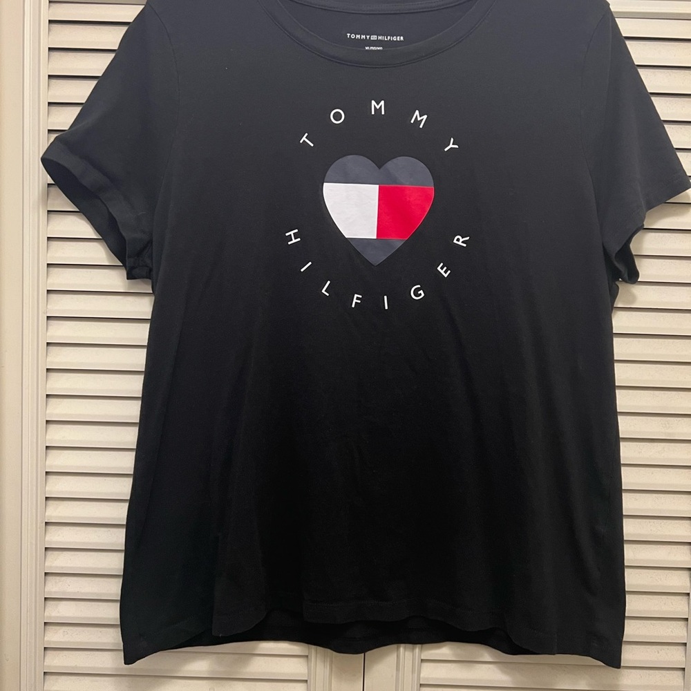 Tommy Hilfiger tee shirt soft, midnight blue/black